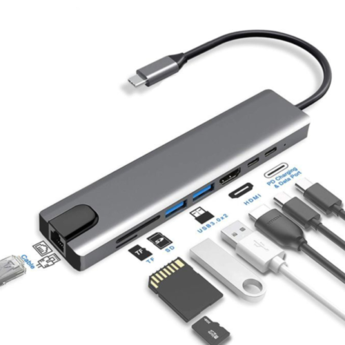 UGREEN CM136 5-in-1 USB-C Hub with 100W PD-70495