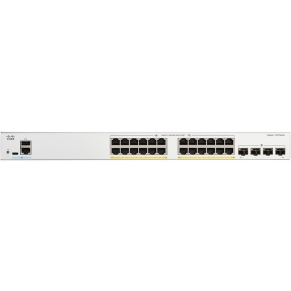Cisco C1300-48P-4G 48-Port Gigabit PoE+ Managed Switch
