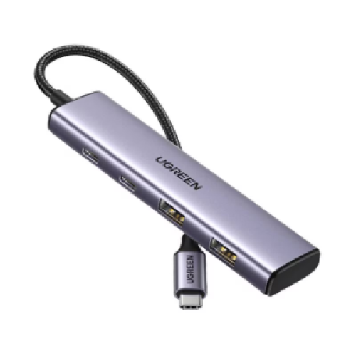 UGREEN CM475 USB 3.0 Hub + Gigabit Ethernet Converter-20915