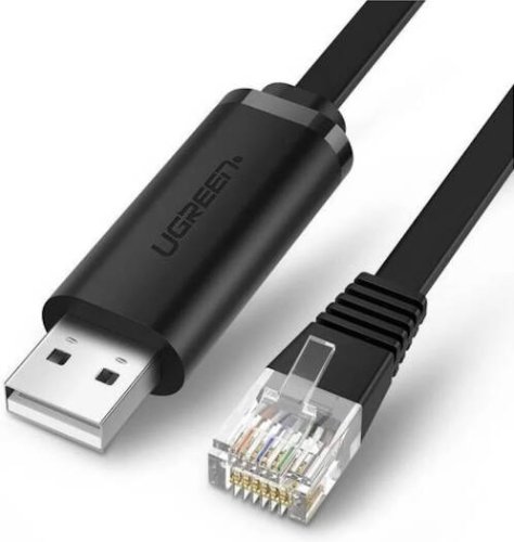 UGREEN CM204 USB-A to RJ45 Console Cable – 1.5M