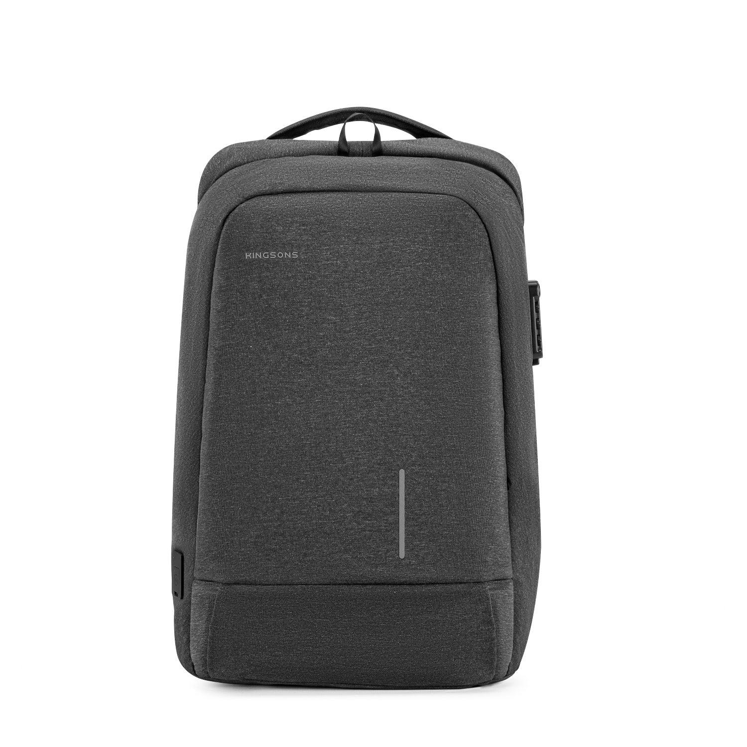 Kingsons  KS3149W 15.6 Smart Anti-theft Backpack USB Charging port