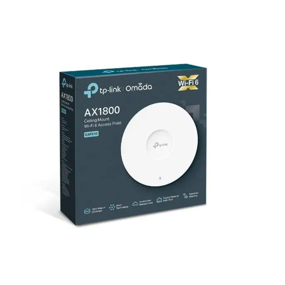TP-Link AX1800 Wi-Fi 6 Ceiling Access Point – TL-EAP610