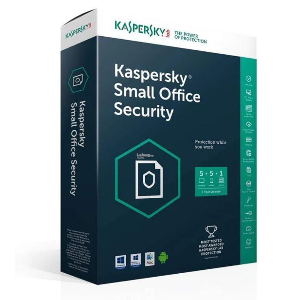 Kaspersky small office 6 user