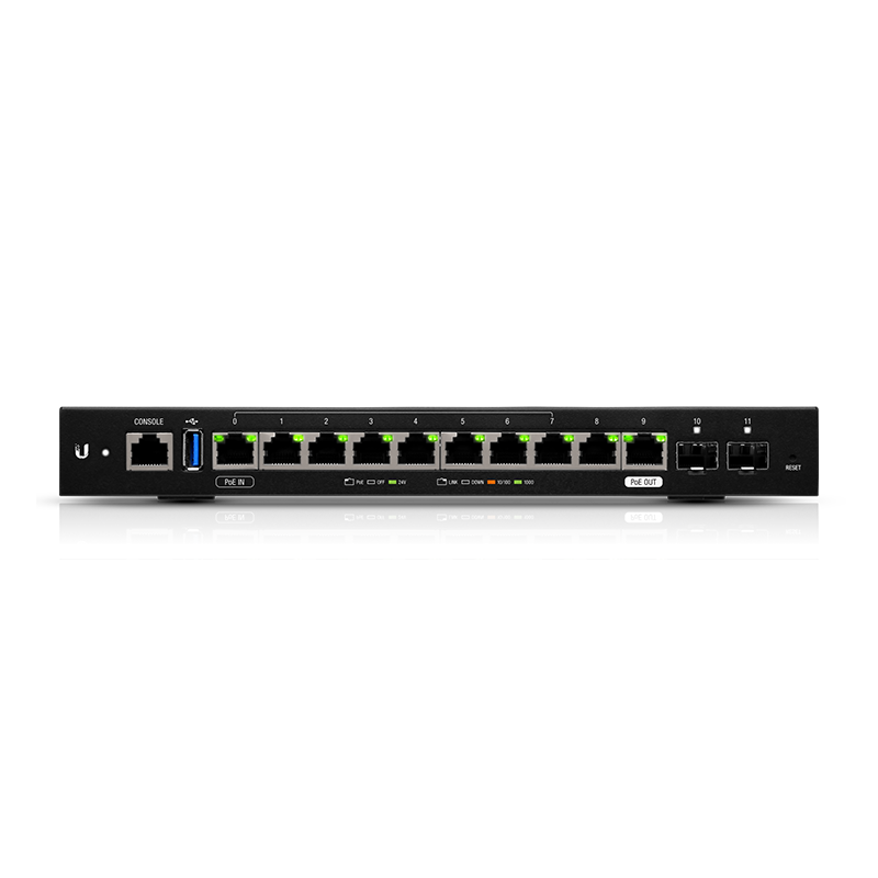 Ubiquiti EdgeRouter 12 ER-12 | 12-Port Gigabit VPN Router
