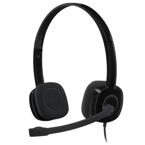 Logitech H151 wired Stereo Headset With Noise Cancelling Mic-981-000587