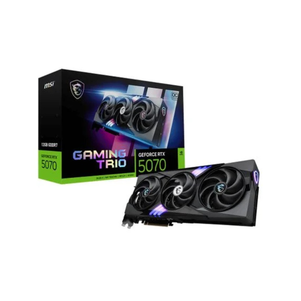 ZOTAC RTX 5070 12GB GDDR7, 3DP 2.1, 1HDMI 2.1 – ZT-B50700E-10P