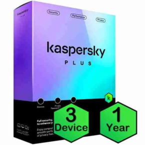 Kaspersky Plus 3 Devices - 1 Year