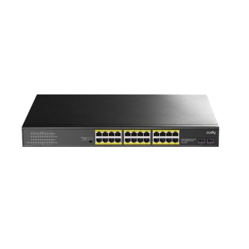 CUDY 24-PORT GIGABIT PoE(300watts) + Switch -CUDY GS1028PS2