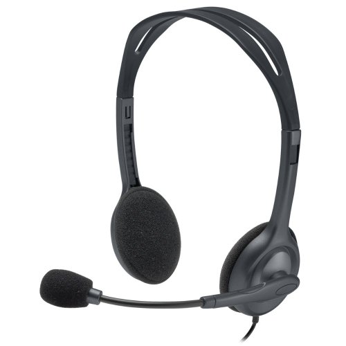 Logitech H111 Stereo Headset Black 3.5mm Jack-981-000593