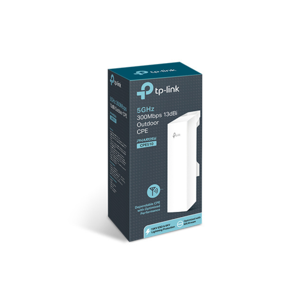 TP-Link 5GHz 300Mbps Outdoor CPE 13dBi – TL-CPE510