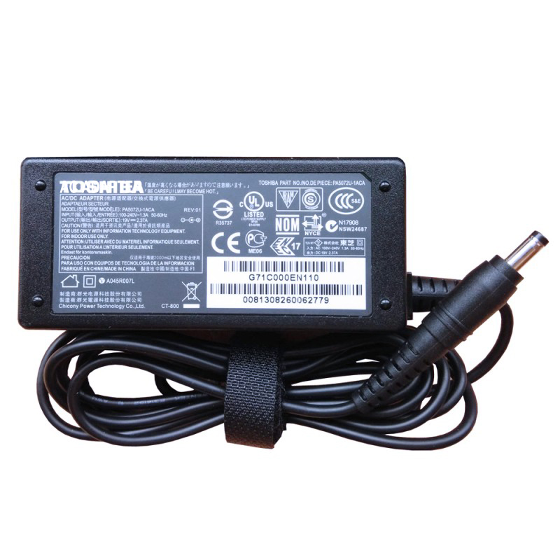 Power adapter fit Toshiba Satellite Fusion L55W-C5258-65W