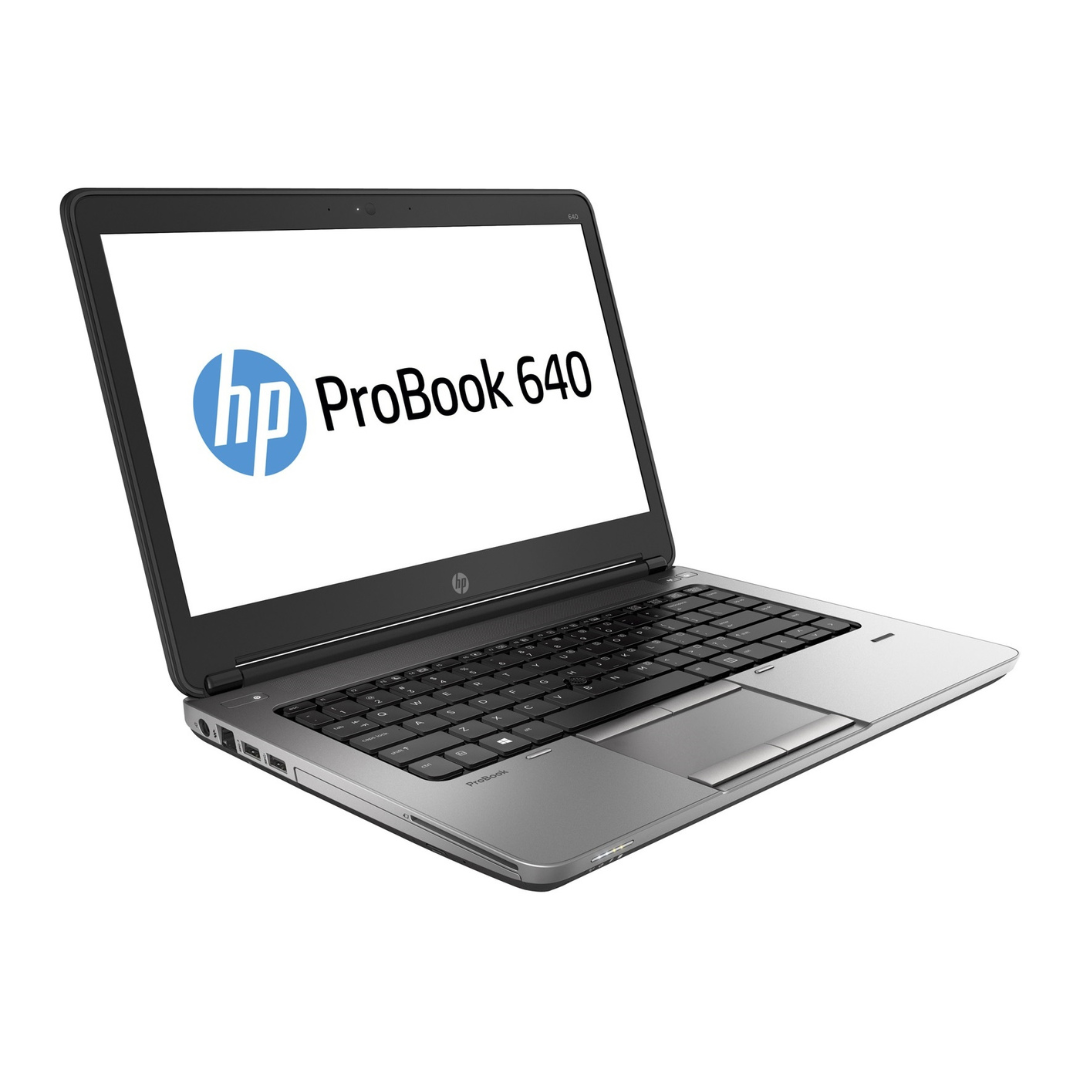 HP ProBook 640 G1 Intel® Core™ i5-4300M Laptop 35.6 cm (14") HD 8 GB DDR3L-SDRAM 256 GB SSD Wi-Fi 4 (802.11n) Windows 10 Pro