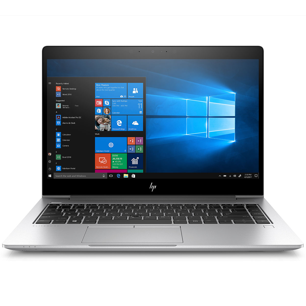 HP EliteBook 840 G6 Intel® Core™ i5-8265U Laptop 35.6 cm (14") Full HD 8 GB DDR4-SDRAM 256 GB SSD Wi-Fi 6 (802.11ax) Windows 10 Touch Screen