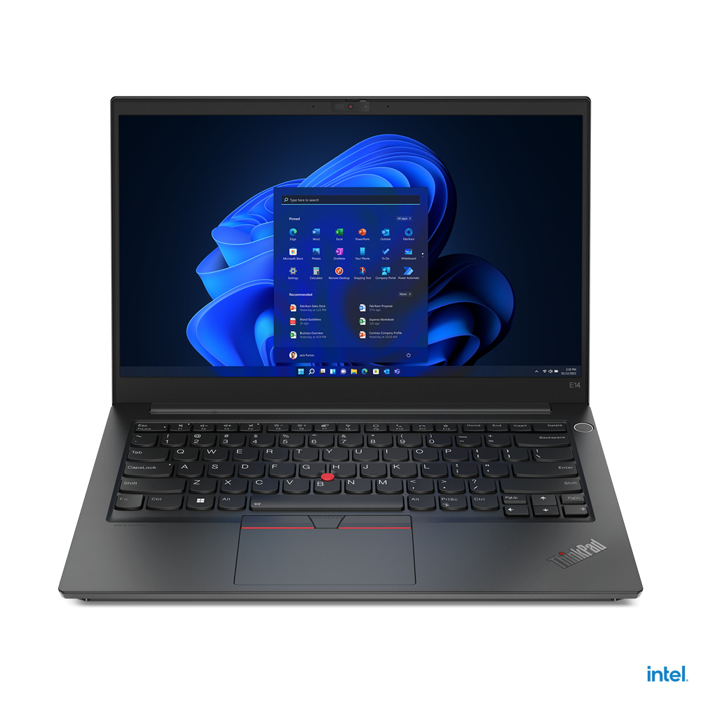 Lenovo ThinkPad E14 Intel® Core™ i7 i7-1255U Laptop 35.6 cm (14") Full HD 8 GB DDR4-SDRAM 512 GB SSD Wi-Fi 6E (802.11ax) - 21E3009BUE