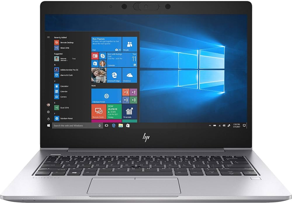 HP EliteBook 735 G6 AMD Ryzen™ 5 3500U Laptop 33.8 cm (13.3") Full HD 8 GB DDR4-SDRAM 256 GB SSD Wi-Fi 5 (802.11ac) Windows 10 Pro