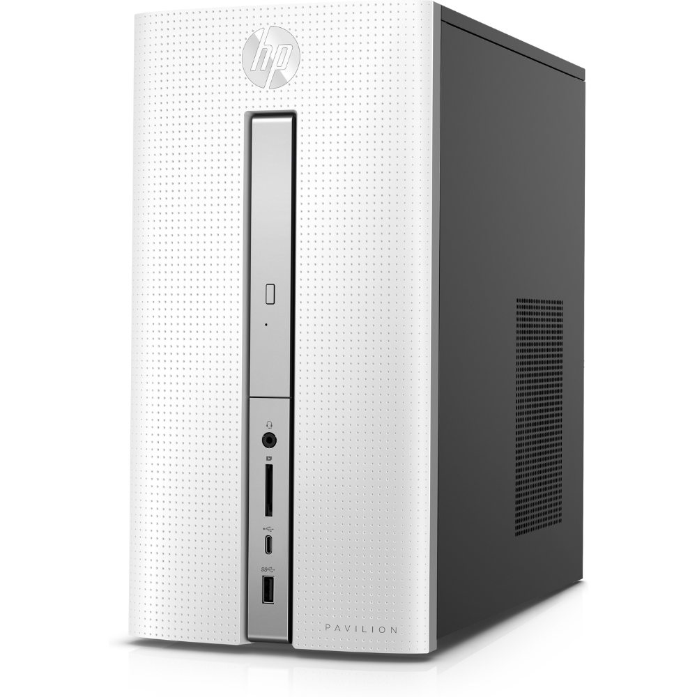 HP Pavilion 570 Intel® Core™ i5 i5-7400 8 GB 256 GB RAM + 2 TB HDD 4 GB GPU Windows 10 Home Desktop PC Refurbished