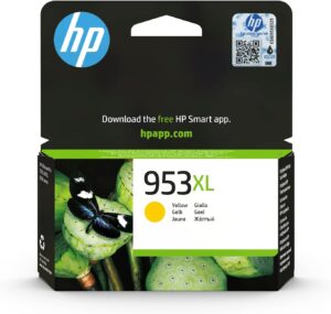 HP 953XL High Yield Yellow Original ink Cartridge-F6U18AE