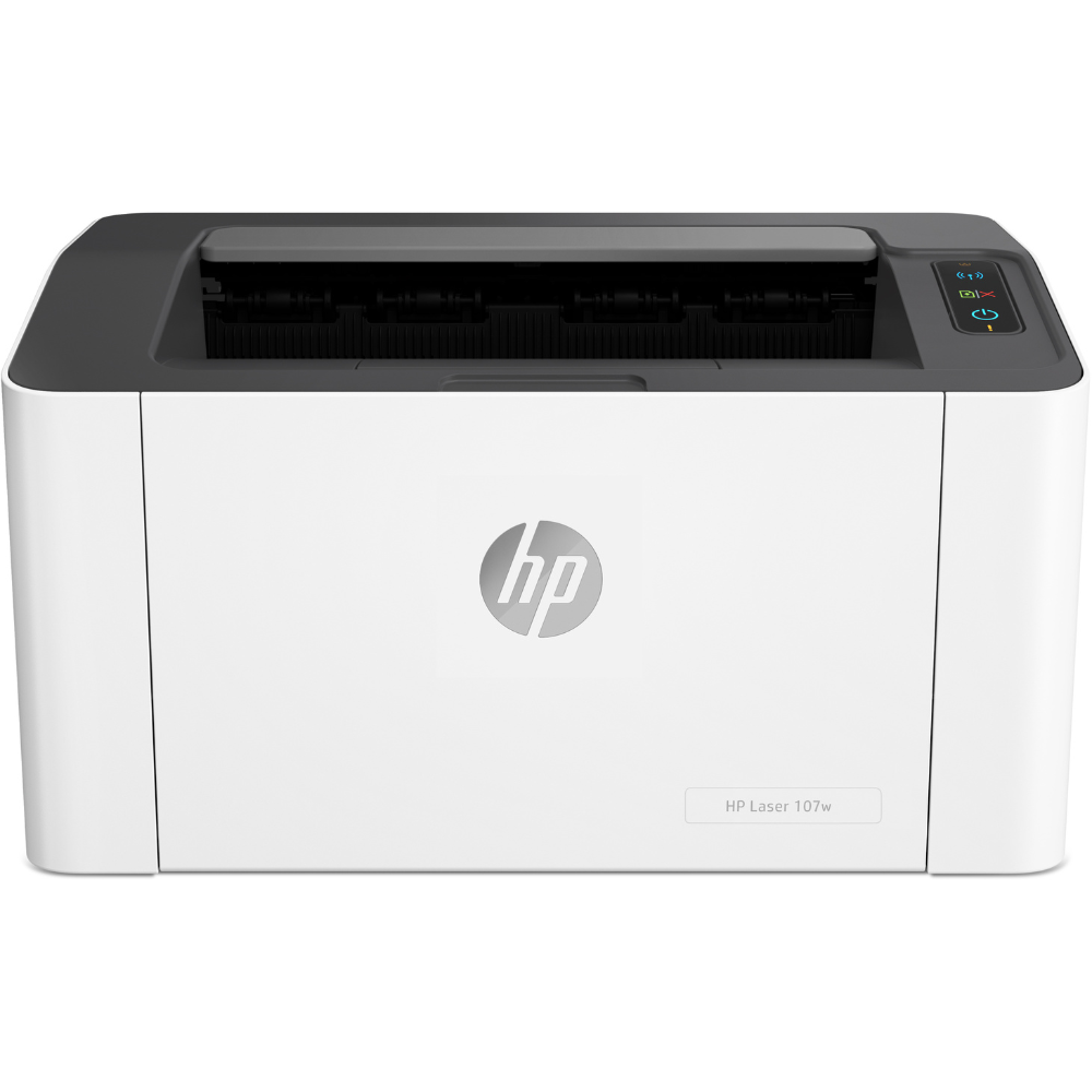 HP Laser 107w Printer, Print - Wireless, USB Interface - 4ZB78A