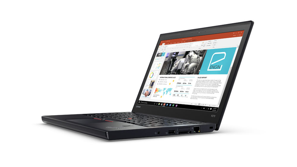 Lenovo ThinkPad X270 Intel® Core™ i5 i5-6300U Laptop 31.8 cm (12.5") 8 GB DDR4-SDRAM 256 GB HDD Windows 10 Pro Black