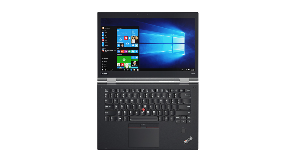 Refurbished Lenovo ThinkPad X1 Yoga x360 Intel® Core™ i7-7600U Hybrid (2-in-1) 35.6 cm (14") Touchscreen 16 GB LPDDR3-SDRAM 512 GB SSD Wi-Fi 5 (802.11ac) Windows 10 Pro, Refurbished