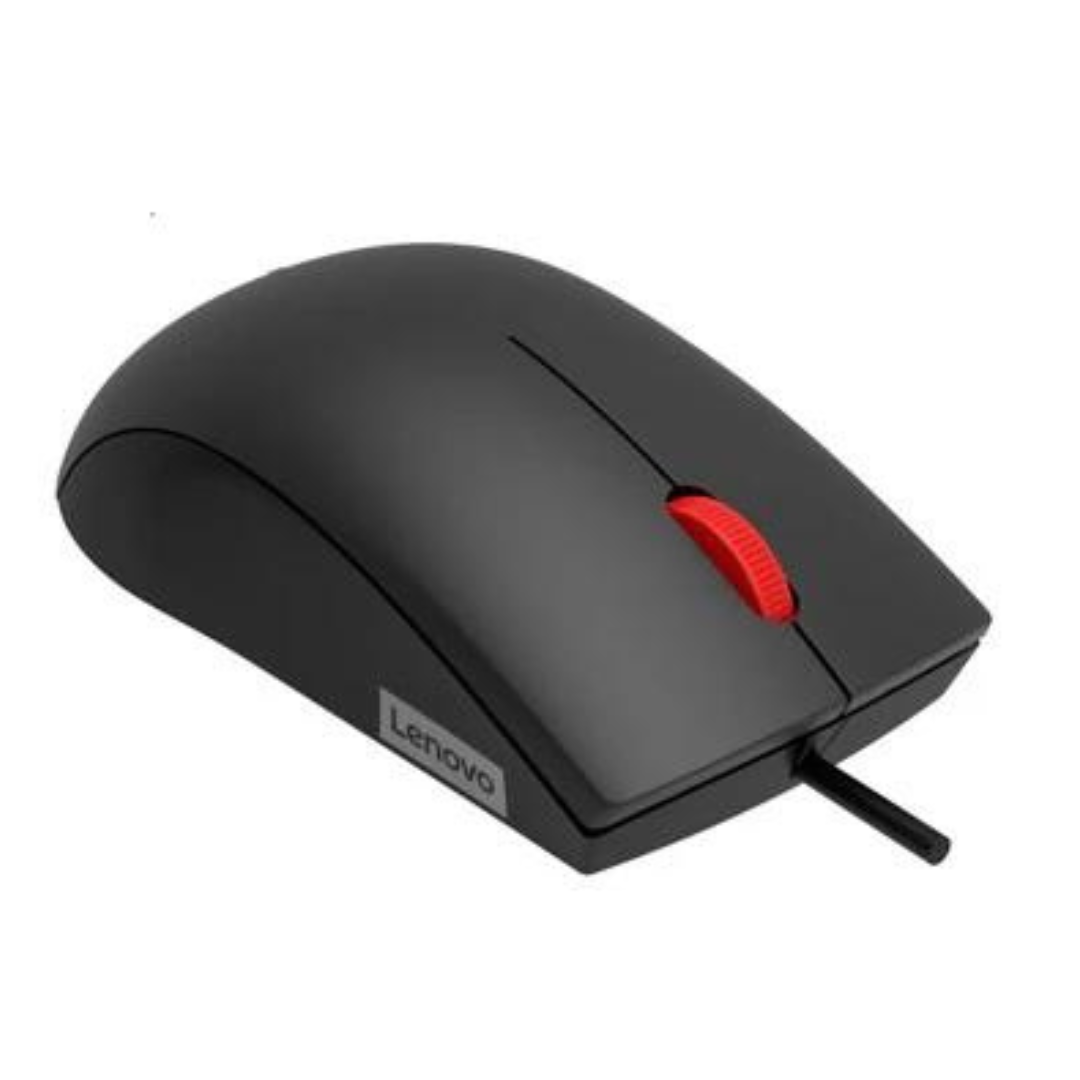 Lenovo 120 Wired USB Mouse, Black - GY51L52636