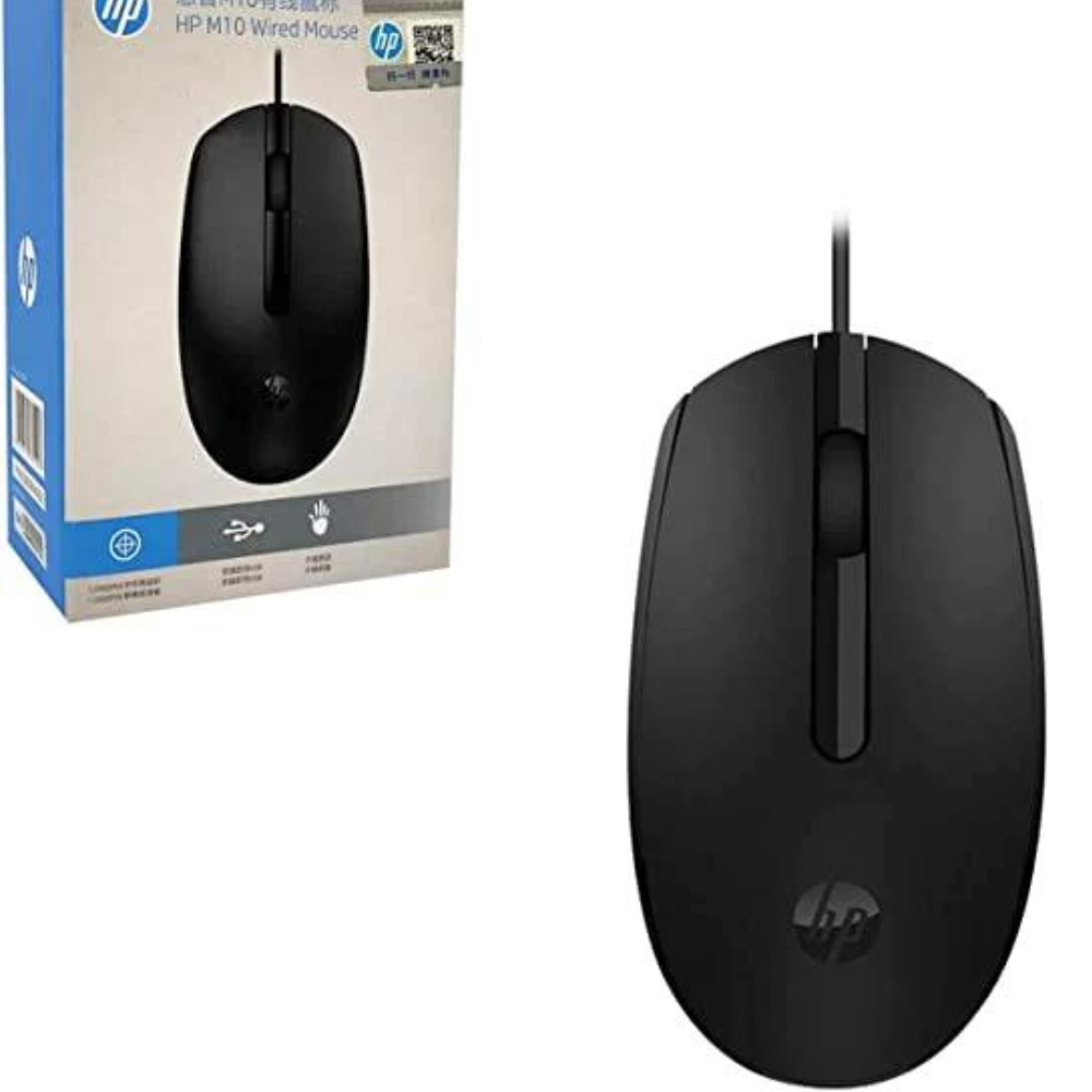 HP USB Mouse M10 Black - 6CB80PA