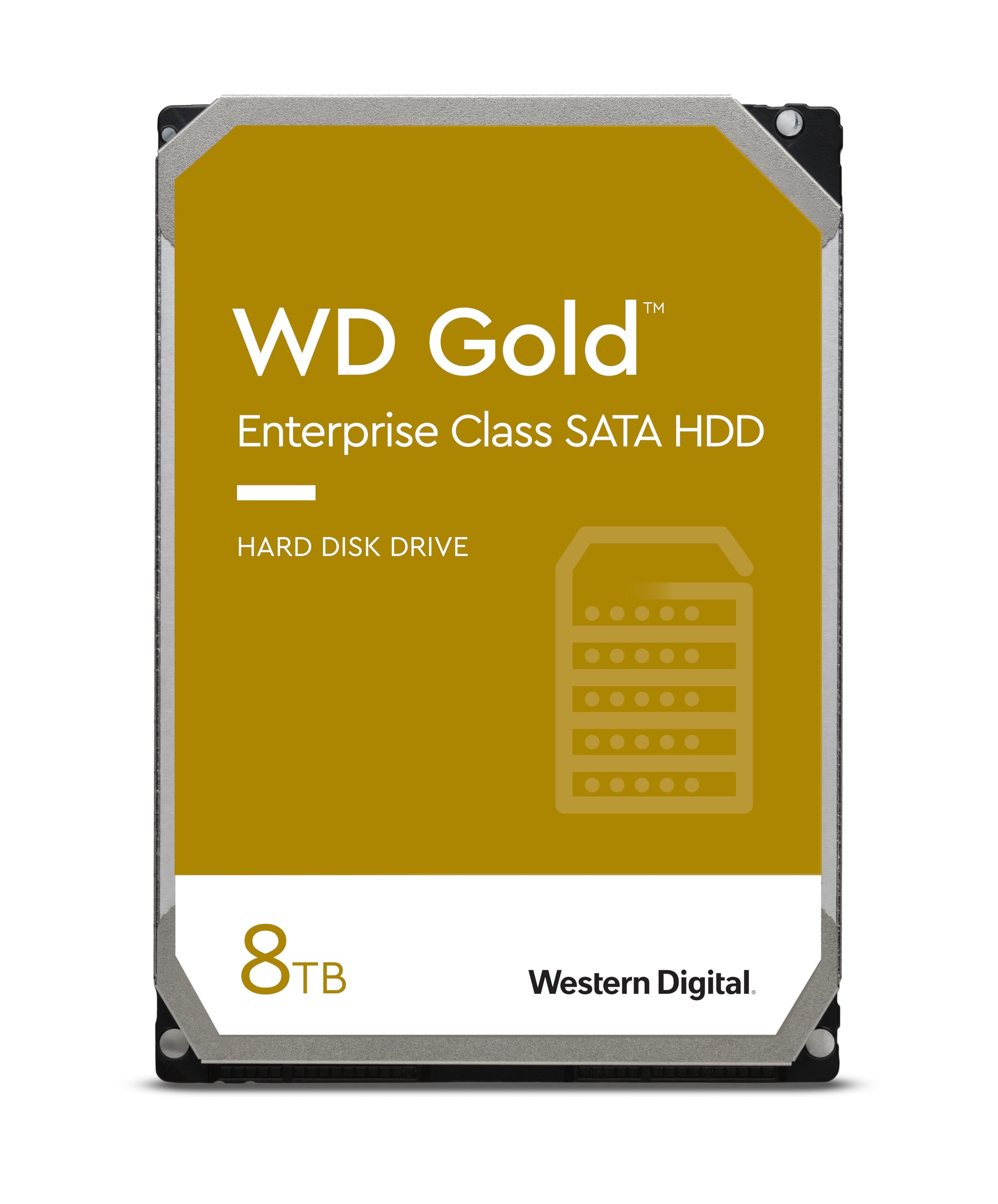 WD Gold Enterprise Class Hard Drive 8TB, 256MB, 7200rpm- WD8004FRYZ