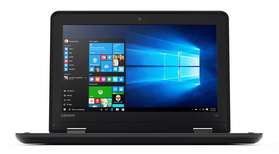 Lenovo ThinkPad 11e Intel® Celeron® N3150 Laptop 29.5 cm (11.6") HD 8 GB DDR3L-SDRAM 256 GB SSD Windows 10 Pro, Refurbished