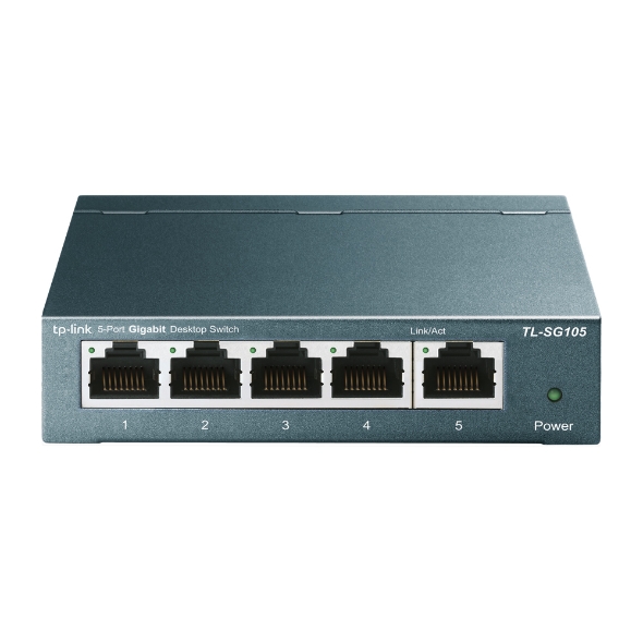 TP-Link TL-SG105 – 5-Port 10/100/1000Mbps Desktop Switch