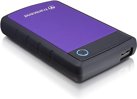 Transcend External HDD 2TB – Purple – TS2TSJ25H3P