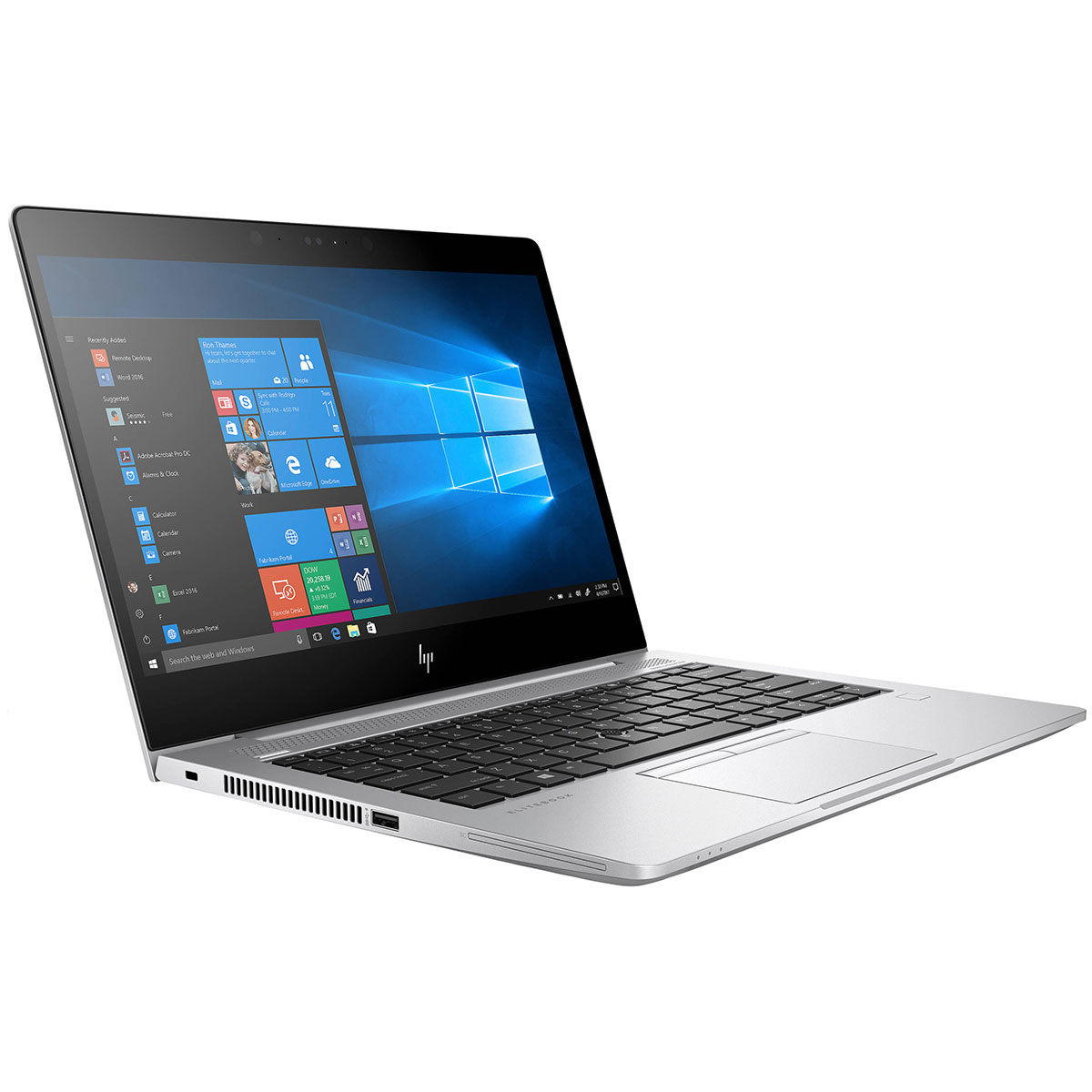 HP EliteBook 830 G5 Intel® Core™ i5-8350U Laptop 33.8 cm (13.3") Touchscreen Full HD 8 GB DDR4-SDRAM 256 GB SSD Wi-Fi 5 (802.11ac) Windows 10 Pro