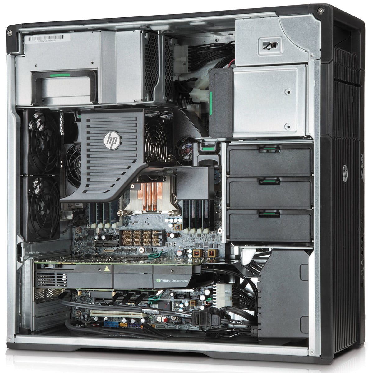 HP Z620 Workstation Intel Xeon E5-2609 V2 16GB RAM 1TB HDD + 2GB GPU-Refurbished