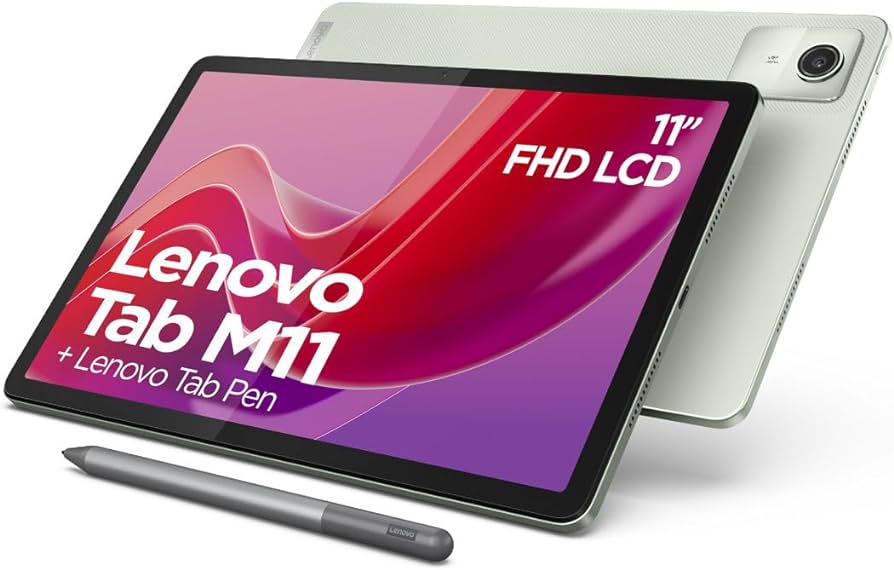 Lenovo Tab M11 11" 4GB RAM 128GB ROM (Folio Case+pen)