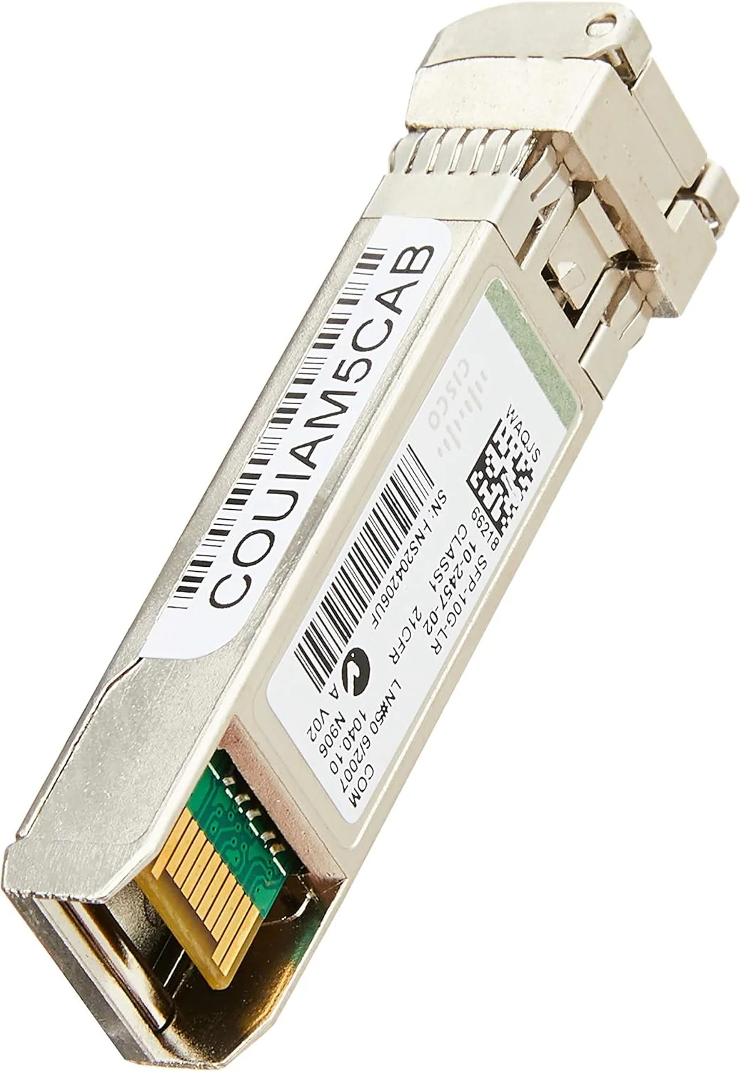 Cisco SFP-10G-LR, 10GBASE-LR SFP+ Module for SMF 10 Gbps- SFP-10G-LR