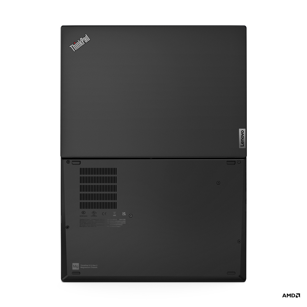 Lenovo ThinkPad X13 Gen 3, Intel Core i5 1235U, 8GB LPDDR5 4800 (Not Upgradable), 512GB SSD M.2 2280 PCIe x4 NVMe Opal 2.0, Windows 11 Pro, 13.3" WUXGA, No ODD - 21BN007RUE