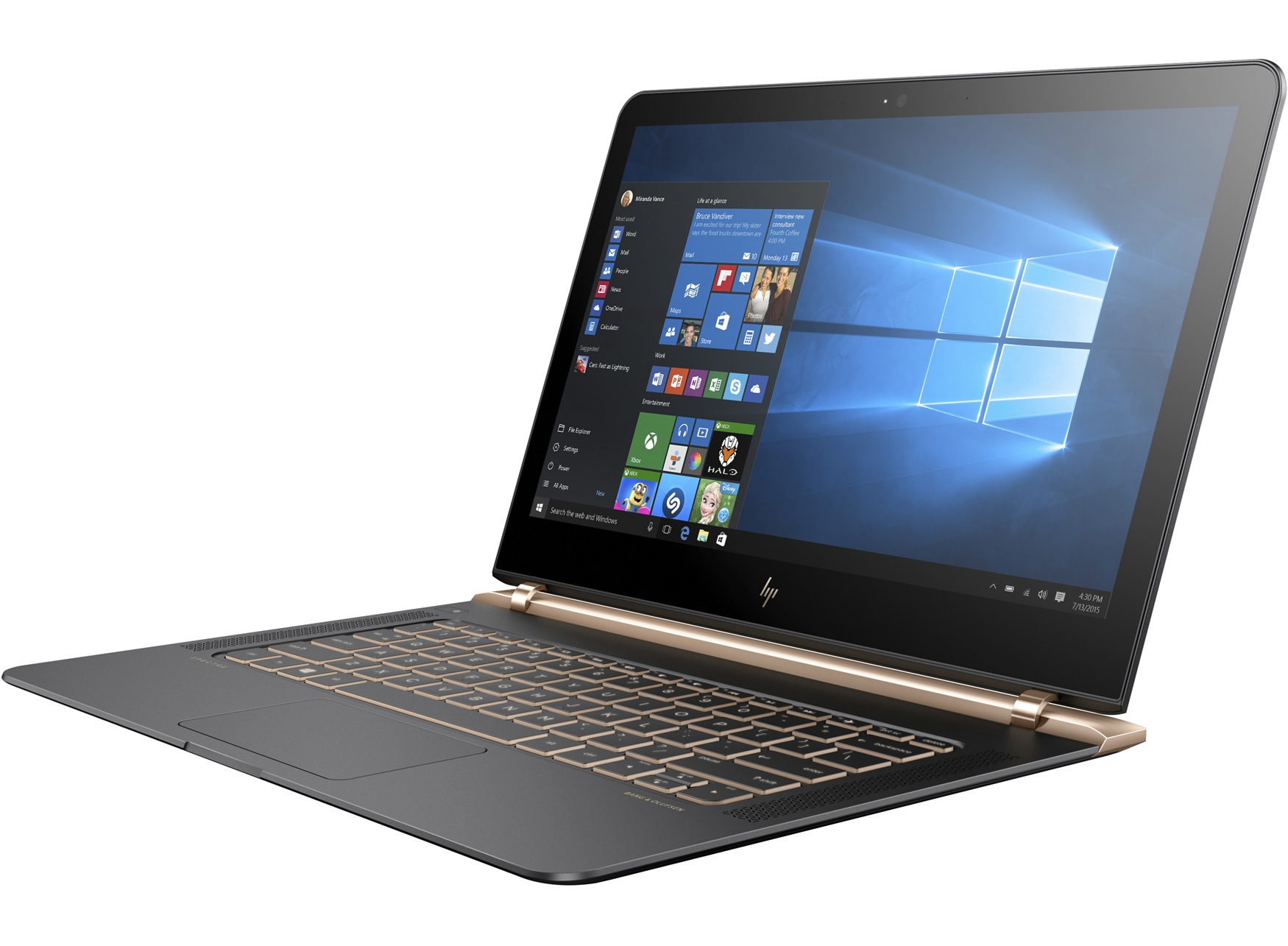 HP Spectre Intel® Core™ i5 i5-6200U Laptop 33.8 cm (13.3") Full HD 8 GB LPDDR3-SDRAM 256 GB SSD Windows 10