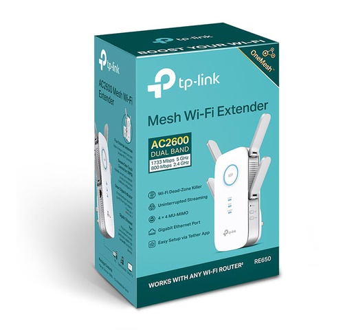 TP-Link AC2600 Wi-Fi Range Extender - TL-RE650