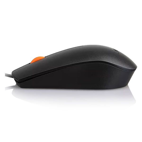 Lenovo 300 Wired USB Mouse - Black - GX30M39704