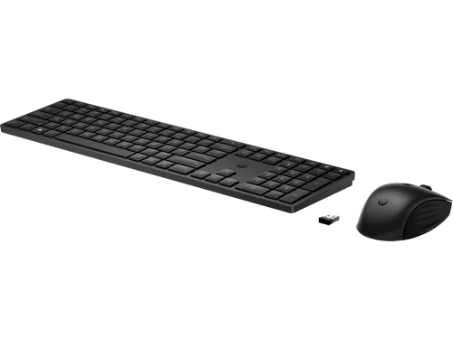 HP 650 Wireless Keyboard and Mouse Combo - Black - 4R013AA