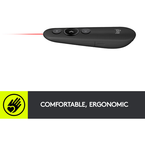 Logitech R500s Laser Presentation Remote - Graphite - 910-005843