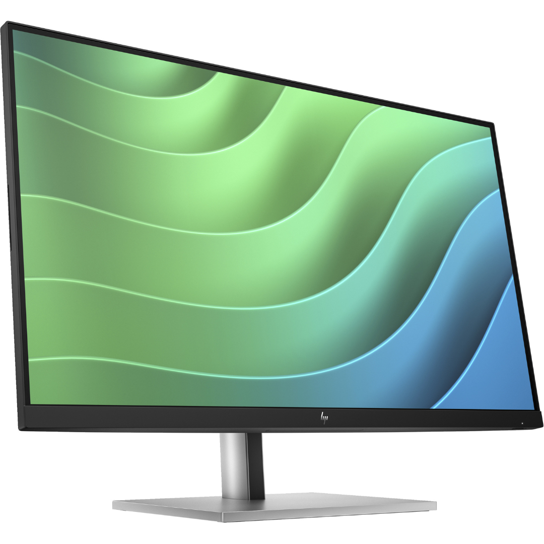 HP E27 G5 23.8" FHD Monitor, Height/Tilt/Swivel/Pivot Adjustable- 6N4E2AA