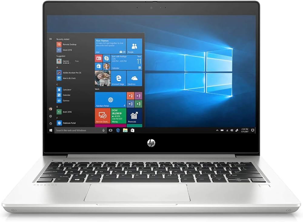 Refurbished HP ProBook 430 G7 Intel® Core™ i3-10110U Laptop 33.8 cm (13.3") Full HD 8 GB DDR4-SDRAM 256 GB SSD Wi-Fi 6 (802.11ax) Windows 10 Pro