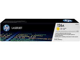 HP 126A Yellow Original Laserjet Toner Cartridge-CE312A