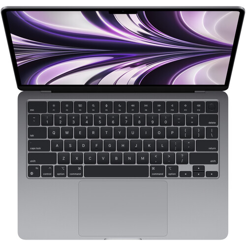 Apple Macbook Air M2 chip 8-core CPU - 10 Core GPU, 8GB RAM, 512GB SSD, 13.6”, Space grey, 1080P FHD camera, Fingerprint reader- MLXX3LL/A