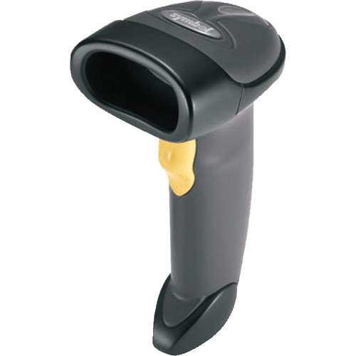 Zebra Symbol LS2208 1D Handheld Laser Barcode Scanner - Black - LS2208-SR20007R