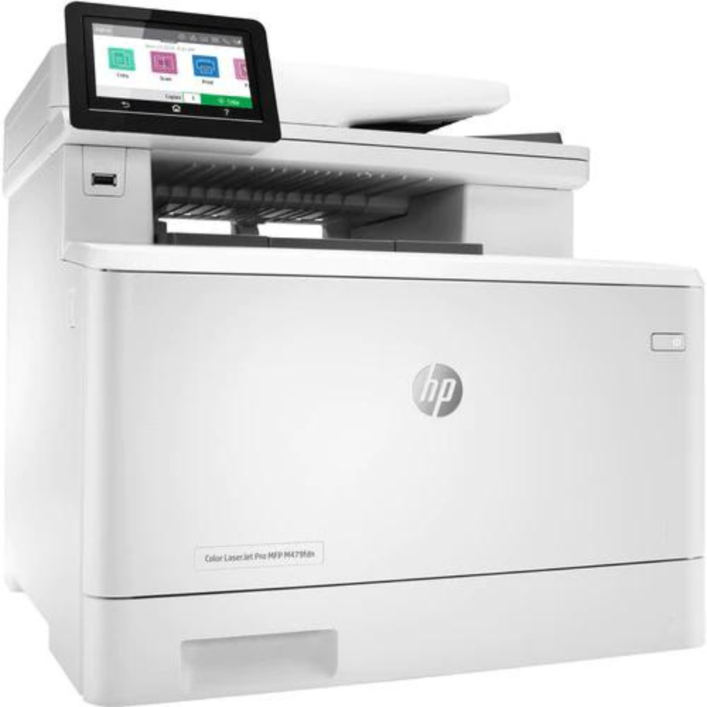 HP Color LaserJet Pro MFP M479fdn Printer, Print, Copy, Scan, Fax and Email - Duplex Printing, ADF, Duplex ADF Scanning, Ethernet, USB Interface with LCD Touchscreen - W1A79A