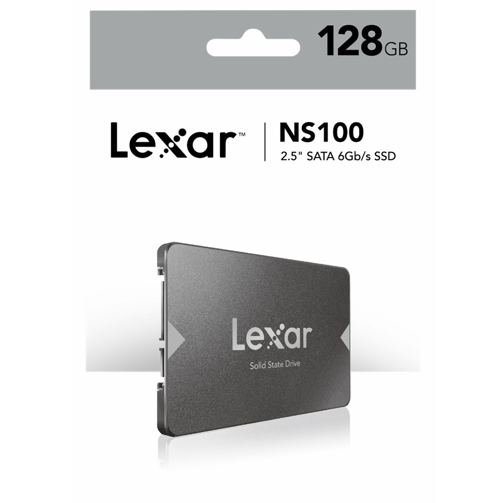 Lexar NS100 2.5” SATA Internal SSD – 128GB – LNS100-128RB