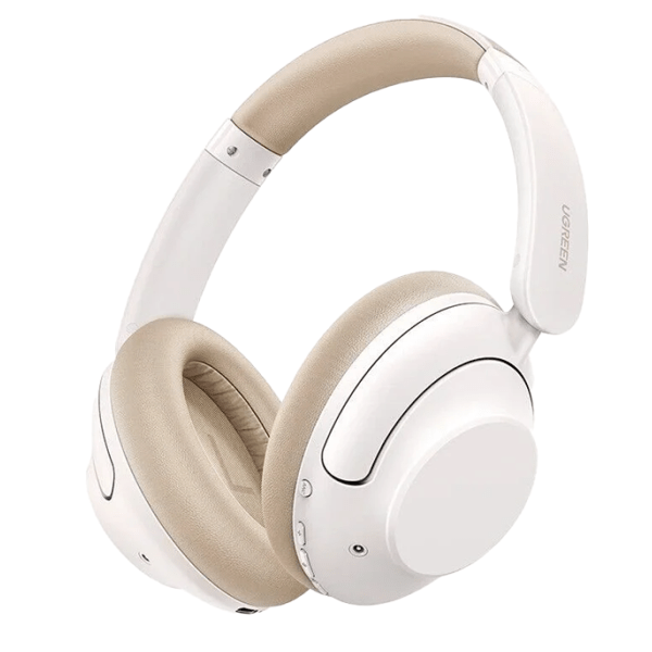 UGREEN HiTune Max5 Hybrid Active Noise-Cancelling Headphones - White - HP202-UG-15809