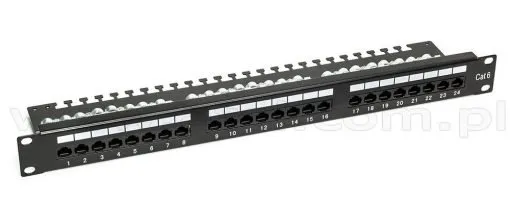 Giganet category 6A Utp 19'48port patch panel - GN-C6A-UTP-PP-48