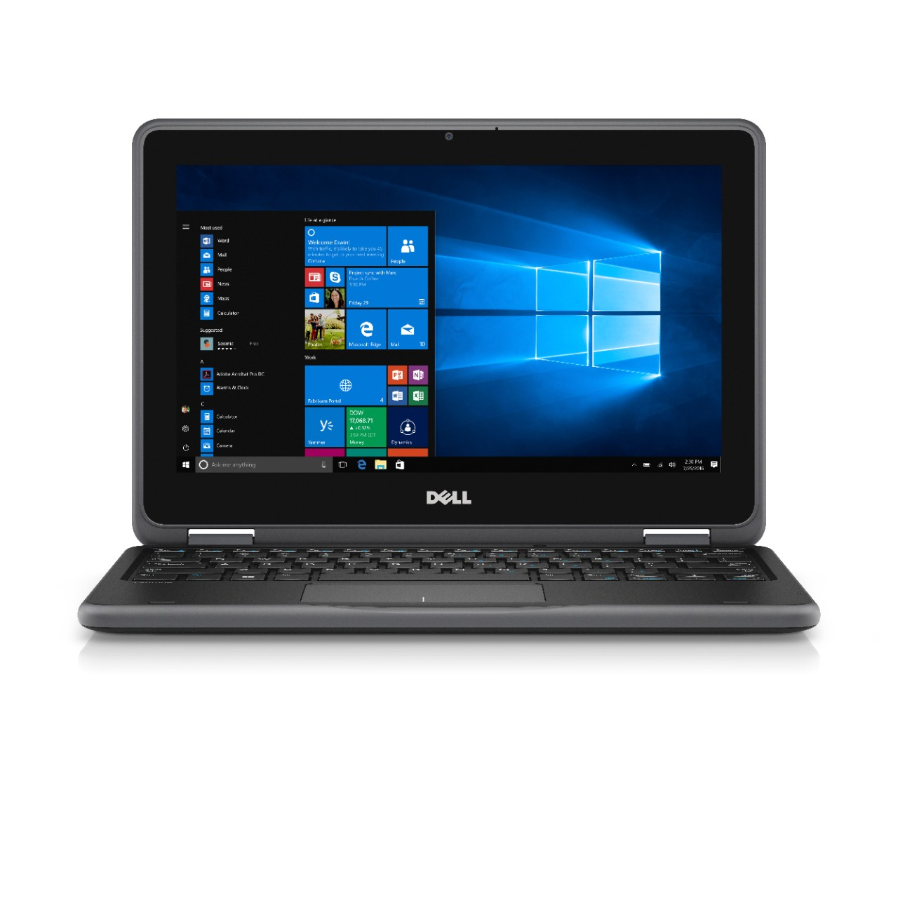 Dell Latitude 3189 x360 Intel® Celeron® N3350 Hybrid (2-in-1) 29.5 cm (11.6") Touchscreen HD 8 GB LPDDR3-SDRAM 128 GB SSD Wi-Fi 5 (802.11ac) Windows 10 Pro, Refurbished